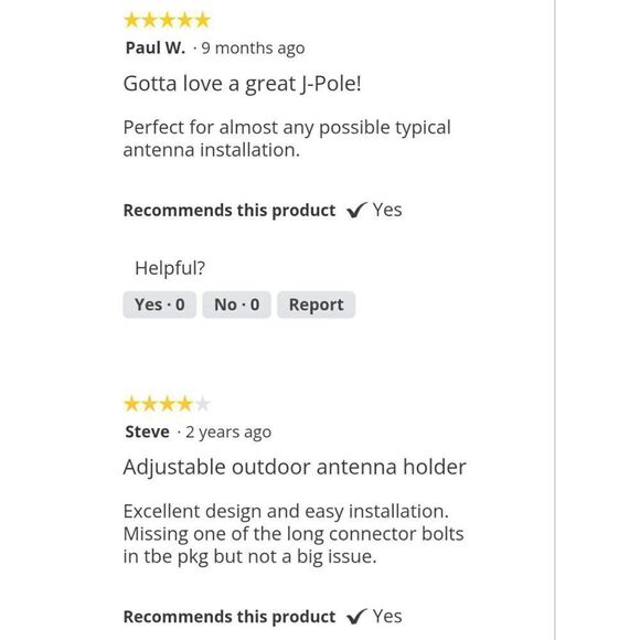 J Pole Outdoor TV Antenna Mount, AT-723, New in Original Packaging, Never Used - Picture 10 of 10